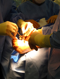 Dr. Leavitt in Surgery